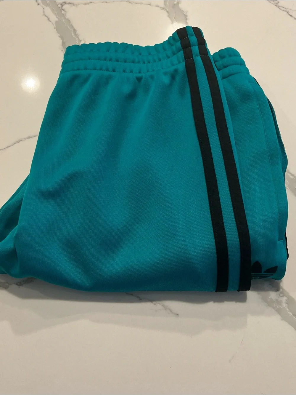MENS ADIDAS Teal Track Pants - Size M